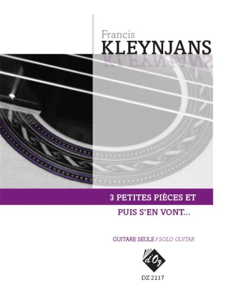 3 petites pièces et puis s'en vont... opus 294